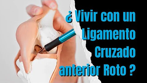 ¿Duele caminar sobre un ligamento roto?