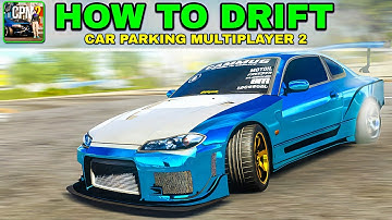 How to Drift in Car Parking Multiplayer 2 with ALL CONTROLS - NEW UPDATE CPM2