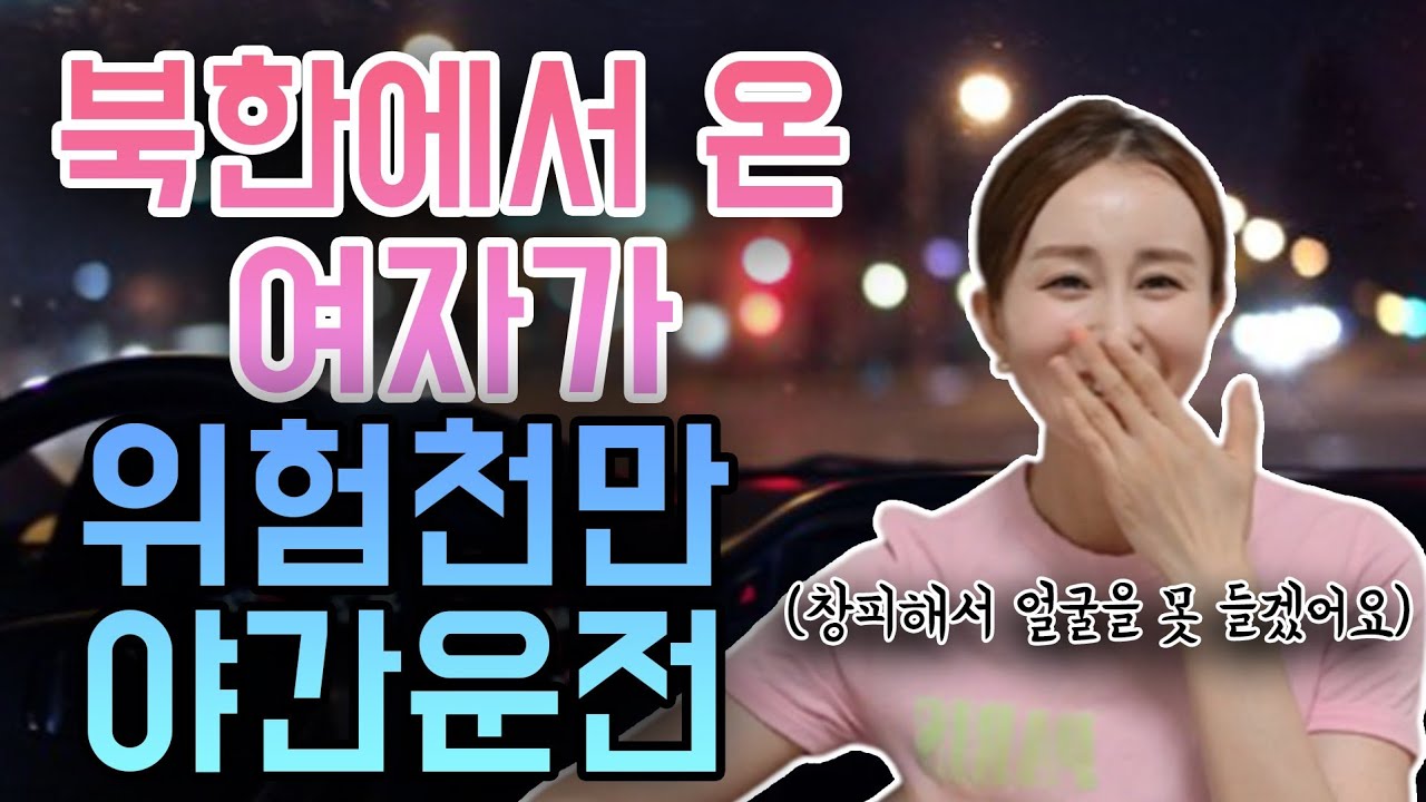 경찰관님... 한번만 용서해주세요🙏저 북한에서 왔어요