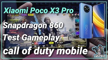 Xiaomi Poco x3 Pro Test Game Call of Duty Mobile Gameplay 2022