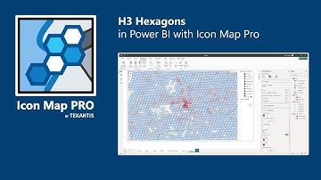 Geospatial Clustering with H3 Hexagons in Power BI with Icon Map Pro