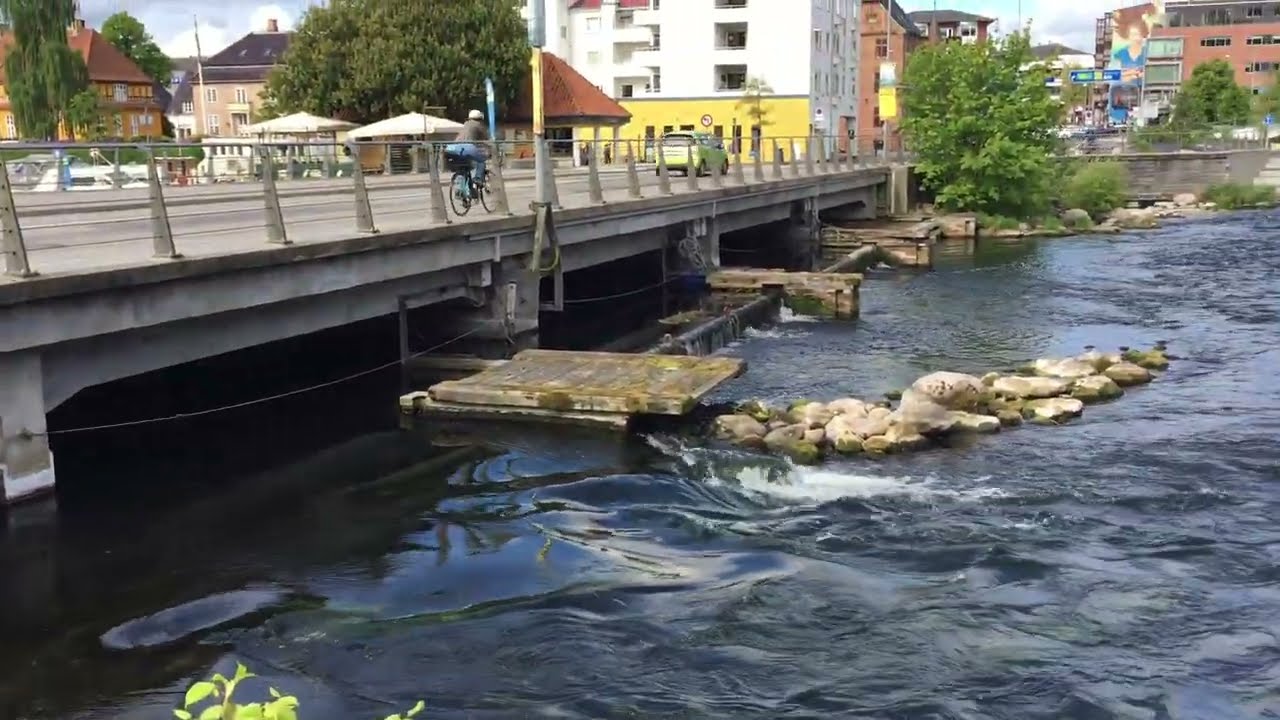 🇩🇰 Silkeborg, Denmark Old Town Sightseeing Tourism Walking Tour and Shopping Enjoy Beautiful Denmark