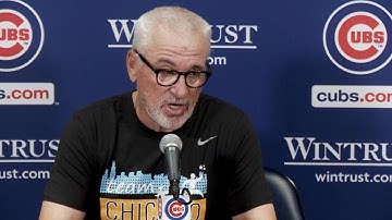 PIT@CHC: Maddon on disappointing loss to Pirates