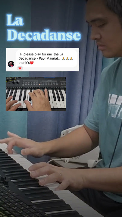 La Decadanse by Paul Mauriat | INSTRUMENTAL COVER #fypシ゚viral