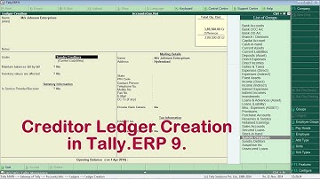how to create ledger in tally erp 9 | how to alter multiple ledger in tally 9 | Compedu Knowledge