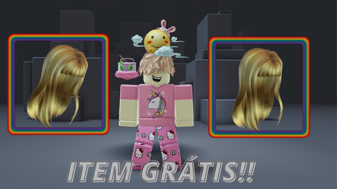 Cabelo dourado - Roblox