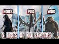 5 TYPES OF KAIJU UNIVERSE PLAYERS || KU