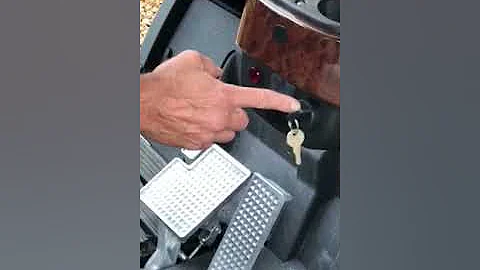 Golf cart operating instructions