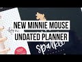 New December 2020 Release - Minnie Mouse Undated Classic Vertical Happy Planner Flip Through!