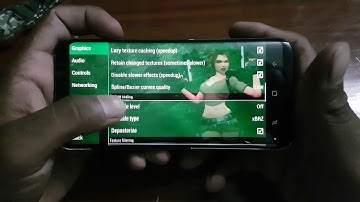Tomb Raider Game PSP in Samsung Galaxy S8 EMULATOR BEST SETTINGS & PERFORMANCE TEST