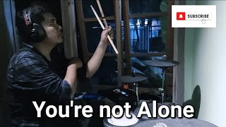 ANDRA RAMADHAN PROJECT - YOU'RE Not ALONE - DRUM (COVER) with Dtx6k-x