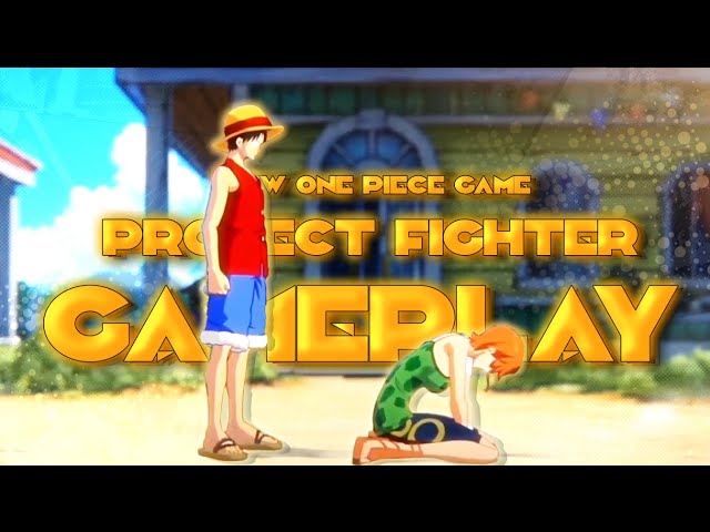 NEW GAME) ONE PIECE PROJECT FIGHTER FIRST LOOK GAMEPLAY! (Android/iOS) 