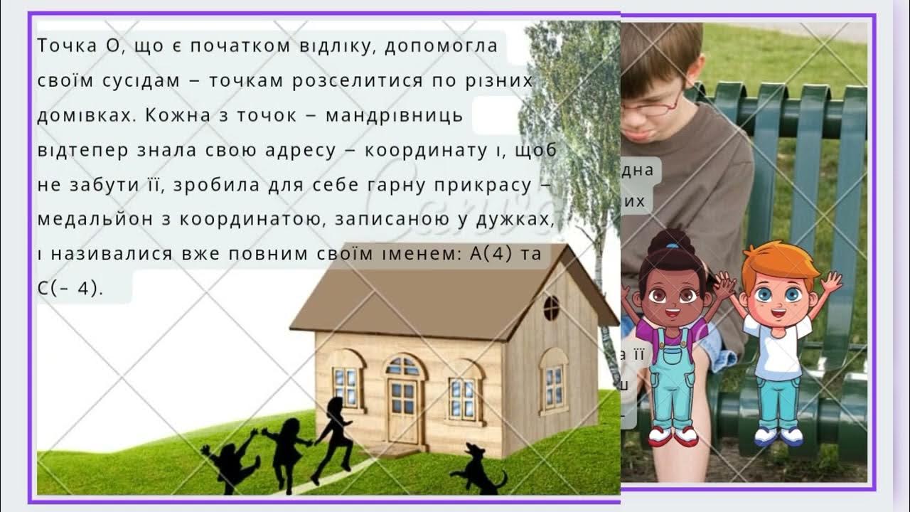 Координатна пряма. Координата точки" - YouTube