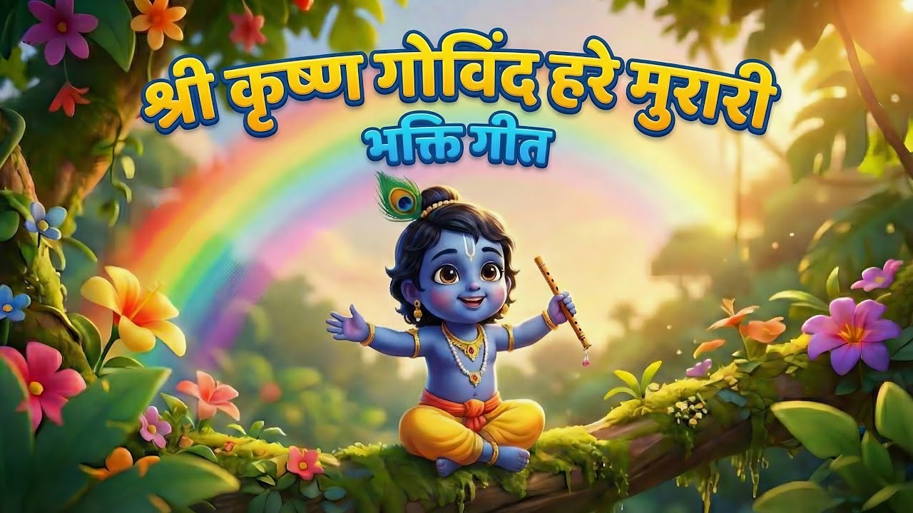 श्री कृष्ण गोविंद हरे मुरारी | Krashana Bhakti Geet | shri krishna govind hare murari | Sudhir Bagri