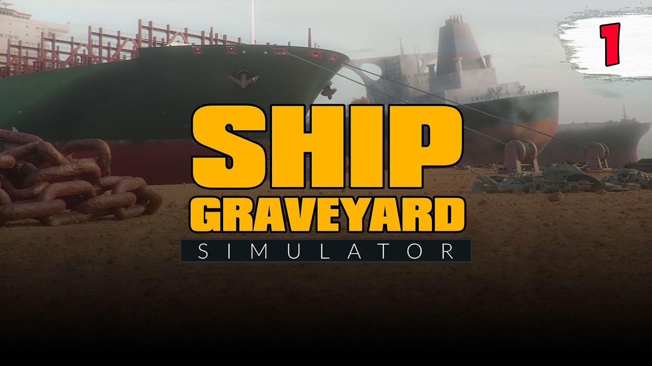 ЛОМАЮ СТАРЫЕ КОРАБЛИ ЗА ДЕНЬГИ ► Ship Graveyard Simulator #1