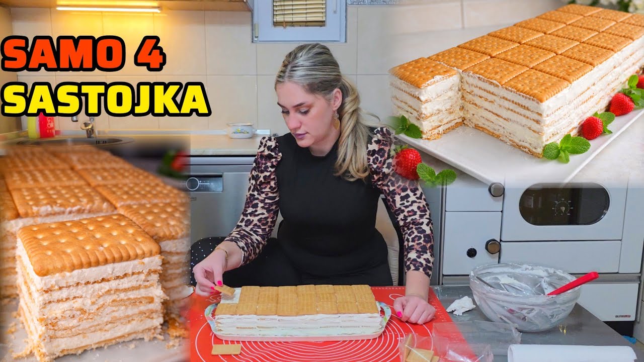 Brzi keks kolač🔥kremast i ukusan❗️