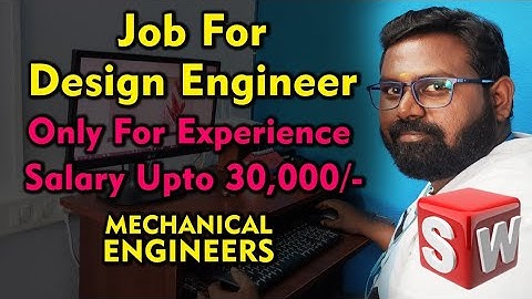 Job For Mechanical Engineers in Design at Chennai | Kabilan Kumaravadivel | MEC Coimbatore