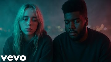Billie Eilish ft. Khalid - Shattered Night (Lyrics Video)