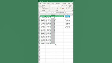 NETWORKDAYS formula in excel