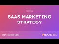The SaaS Growth Course - SaaS Marketing Strategy (Lesson 2)