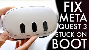 How To FIX Meta Quest 3 Stuck On Boot!