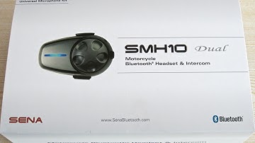 SENA SMH10 Bluetooth Headset & Intercom Unboxing