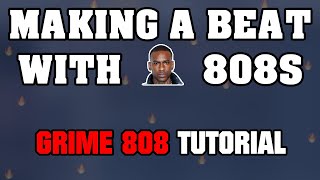 Making a CRAZY Drill Beat With Grimes 808s - Grime 808s Tutorial in FL Studio