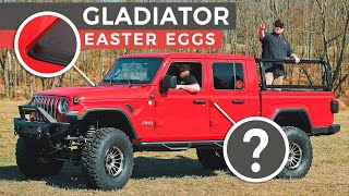 Hidden Easter Eggs on the Jeep Gladiator!