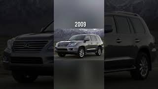 Evolution of Lexus LX ( 1996 - 2022 ) Resimi