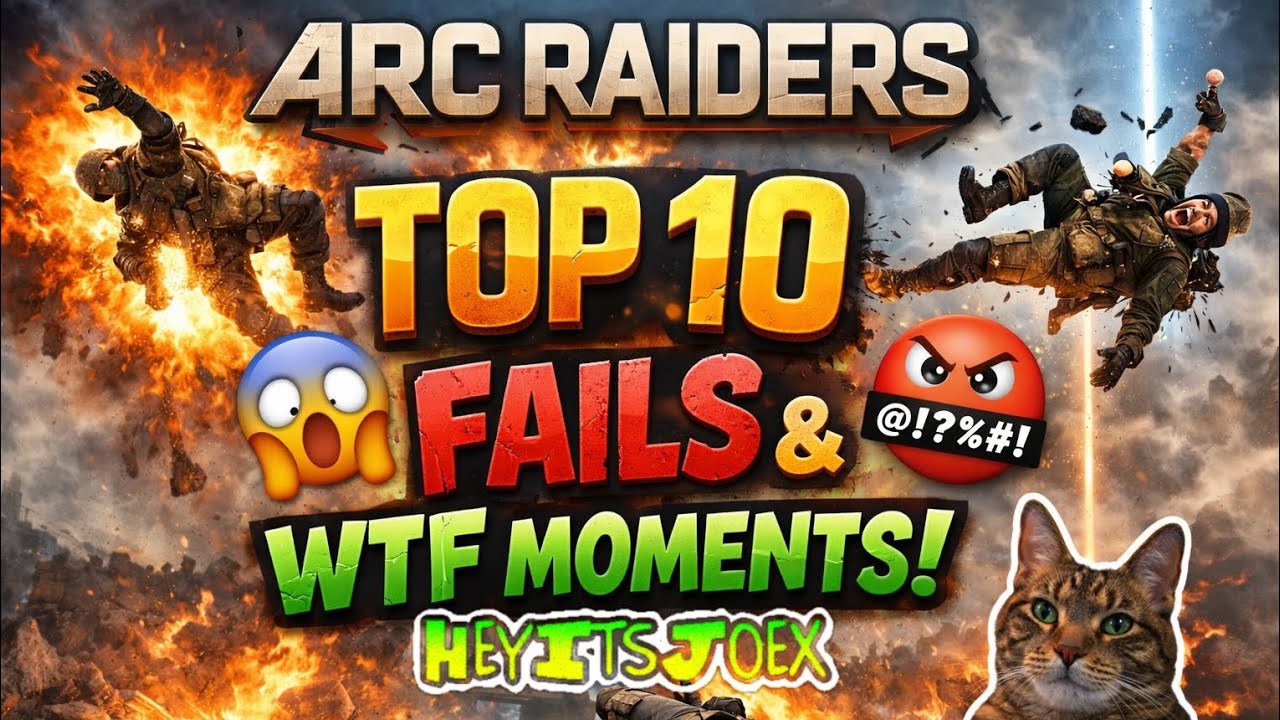 Arc Raiders Top 10 Fails & WTF Moments #001 