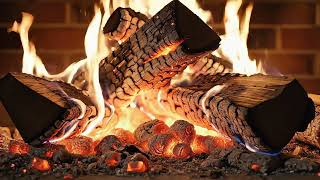 4K Fireplace Macro 🔥 Deep Ember Glow & Natural Crackling Fire 🔥 1 Hour