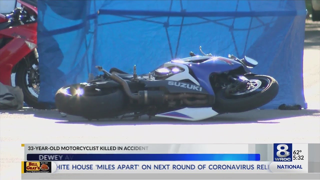 RPD: One dead after motorcycle crash on Dewey Avenue and Merrill Street ...