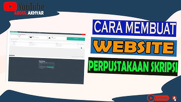 Cara Membuat Website Perpustakaan Skripsi