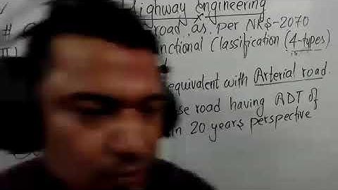 Classification of Road according to NRS-2070 Full explain by Er. Sabin sir #highway engineering#