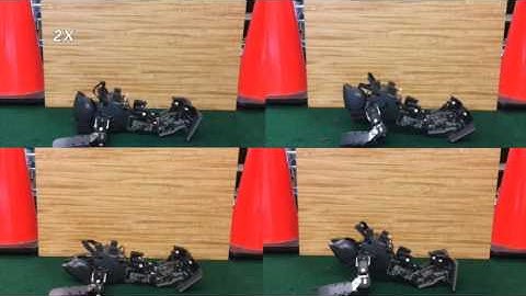 Efficient Learning of Stand-up Motion for Humanoid Robots with Bilateral Symmetry (IROS 2016)