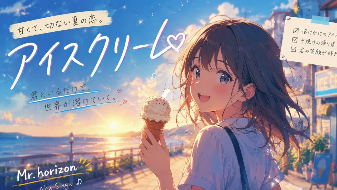 アイスクリーム / Mr.horizon【Official Music Video】 - YouTube