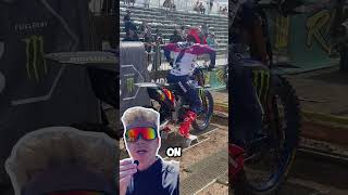 Start like the pros #supermotocross #smx @supermotocross #dirtbikes #racing #motocross
