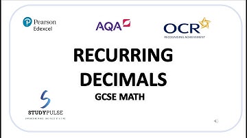 How to Convert Recurring Decimals to Fractions (Step by Step)l GCSE Maths Revision