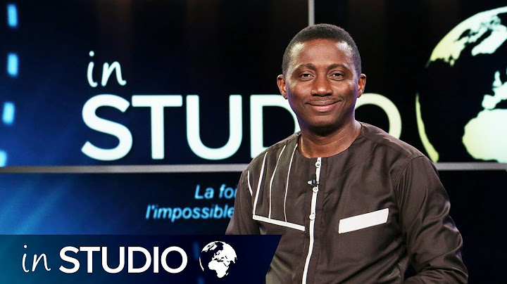 Sans la foi il est impossible d'être agréable à Dieu - In Studio - Alexandre Amazou