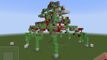 MCPE and bedrock edition: Spider strider weapon (3 Likes = tutorial for this robot)