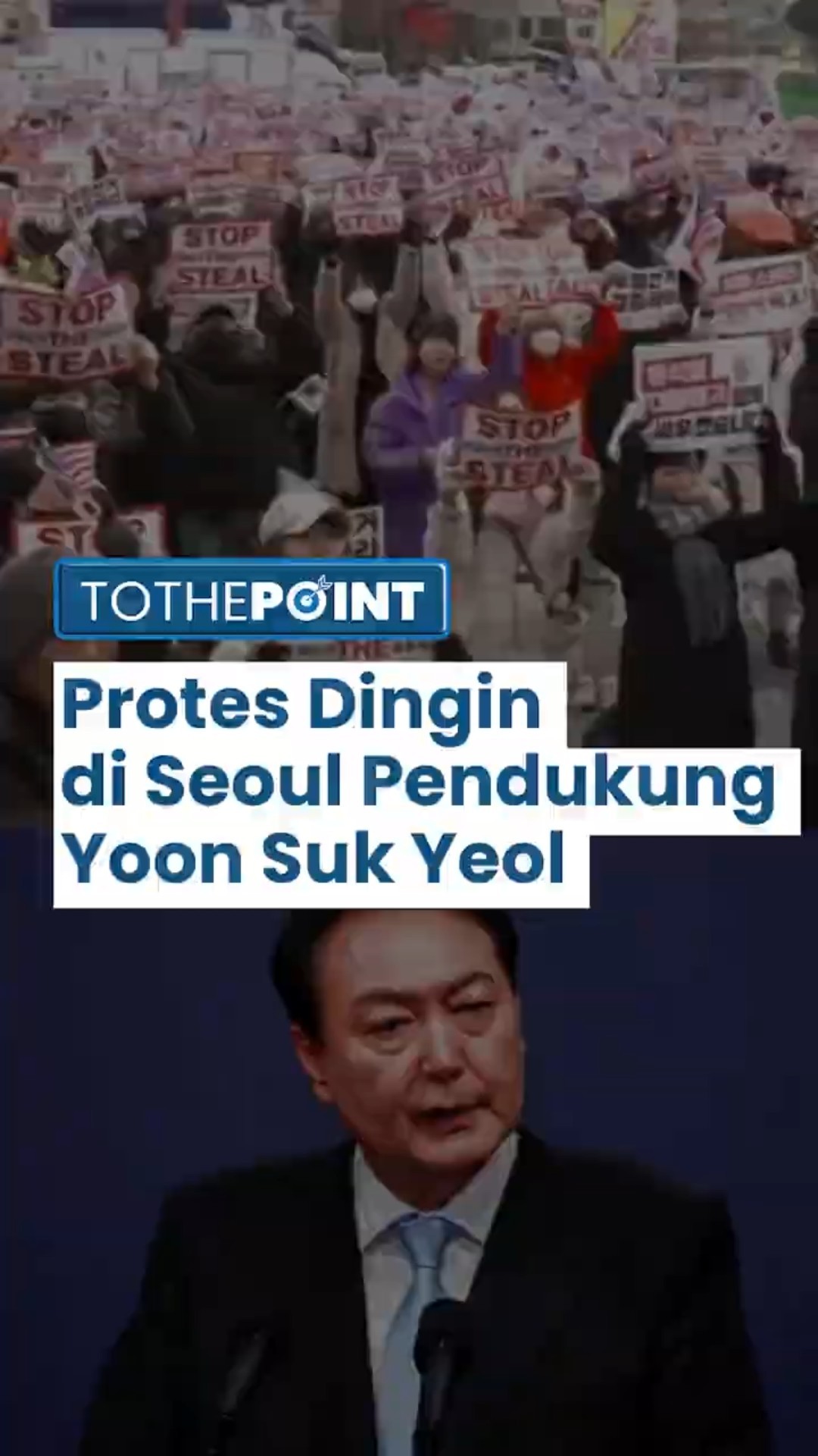Protes Dingin di Seoul, Korsel: Pendukung Yoon Suk Yeol Menuntut Dukungan dari Amerika Serikat