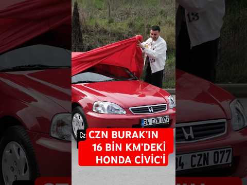 @CznBurak 'ın 92 Yaşındaki Teyzeden Aldığı 16 Bin Km'deki Civic