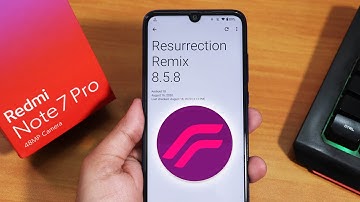 ResurrectionRemix 8.5.8 On Redmi Note 7 Pro! Customization For Days