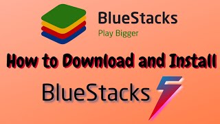 How To Download And Install BlueStacks 5 On Windows 10/8/7 | 100%  Free ✅ | Best Android emulator