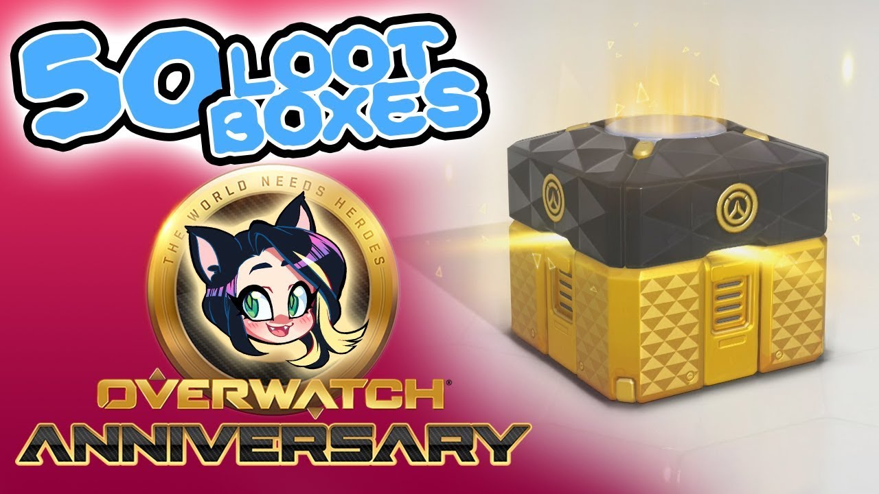 Overwatch: Anniversary Event! - 50 LOOTBOX OPENING - Kitty Kat Gaming