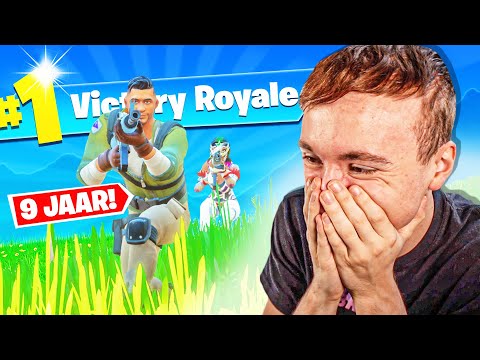 9 Jarige Een Win Geven In Fortnite!