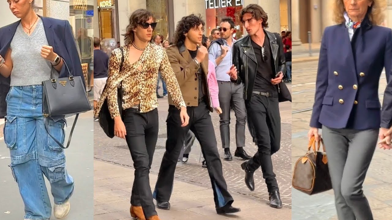 MILAN STREET FASHION WALK 🇮🇹 AUTUMN   STREET STYLE 
