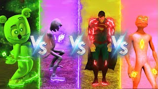 COLOR DANCE CHALLENGE DAME TU COSITA VS SUPERMEN VS PATILA VS  BEAR - Alien Green dance challenge by MONSTYLE GAMES 11,262 views 1 year ago 1 minute, 59 seconds