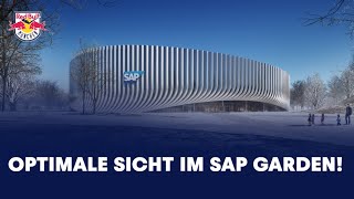 Innovatives Tribünensystem SAP Garden | Ränge mit optimaler Sicht | Red Bull München Eishockey-Arena