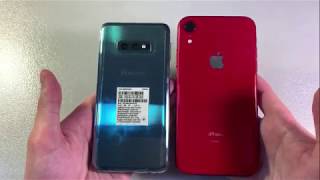 Samsung Galaxy S10e vs iPhone XR